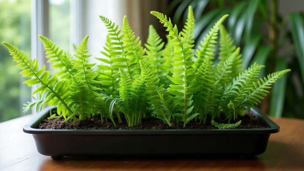 Building a Humidity Tray System for Ferns Without a Humidifier